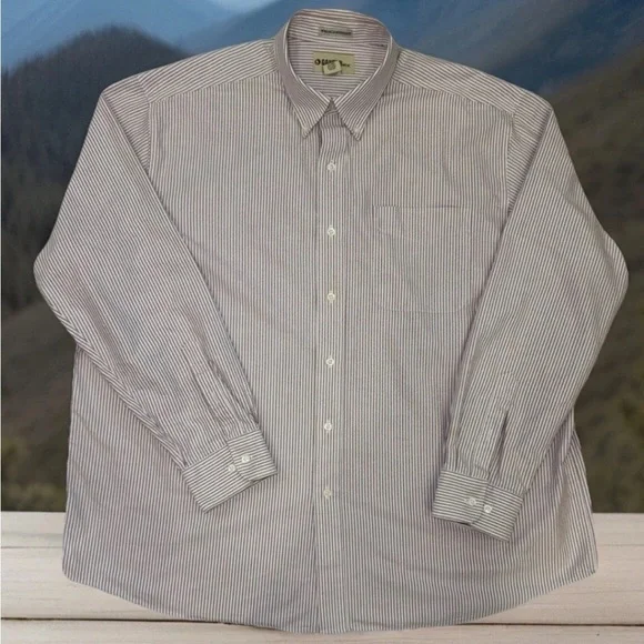 Gander Mountain Men's SZ XL Button Down Long Sleeve Casual Shirt Woven Cotton - Picture 5 of 6